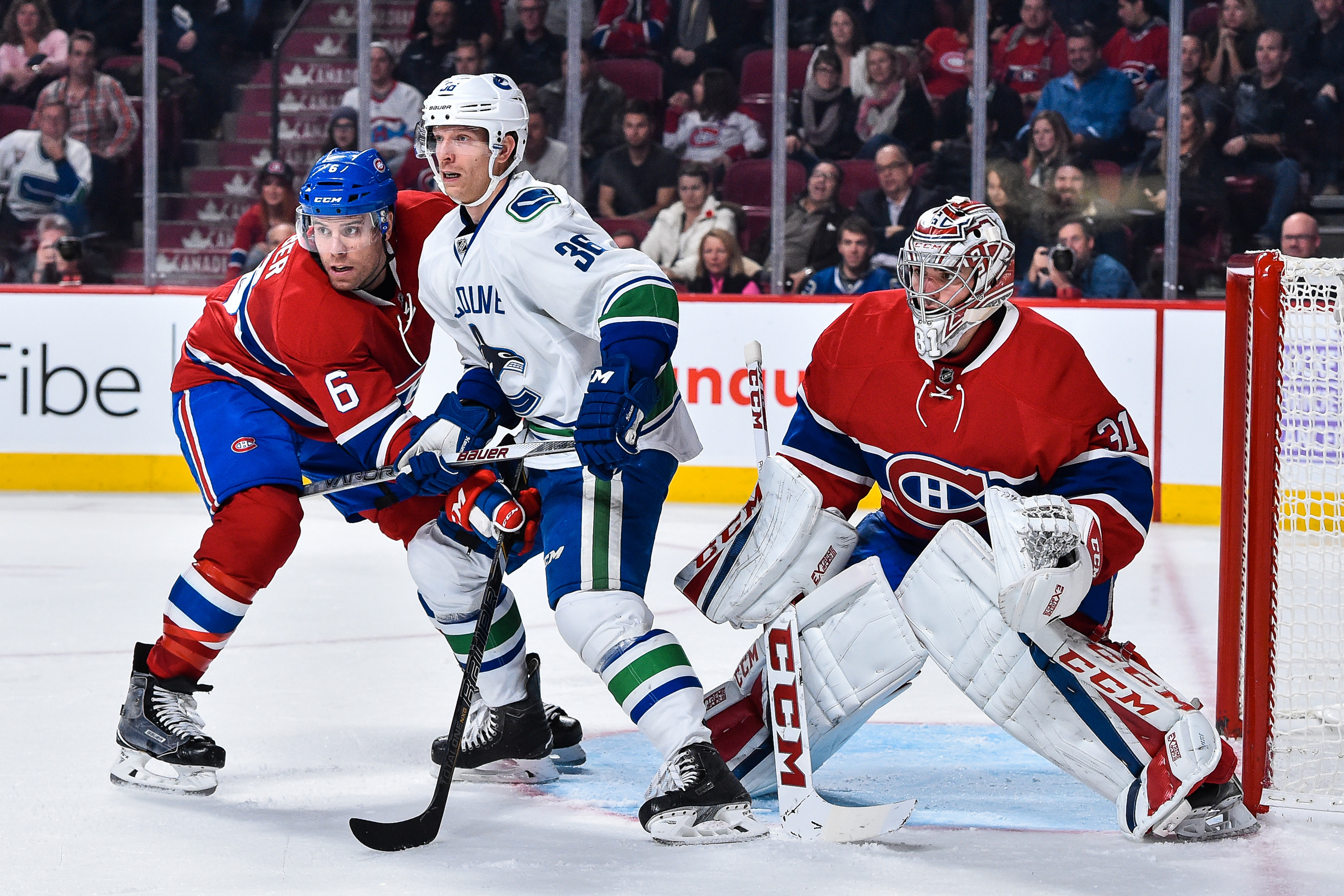 Vancouver Canucks v Montreal Canadiens
