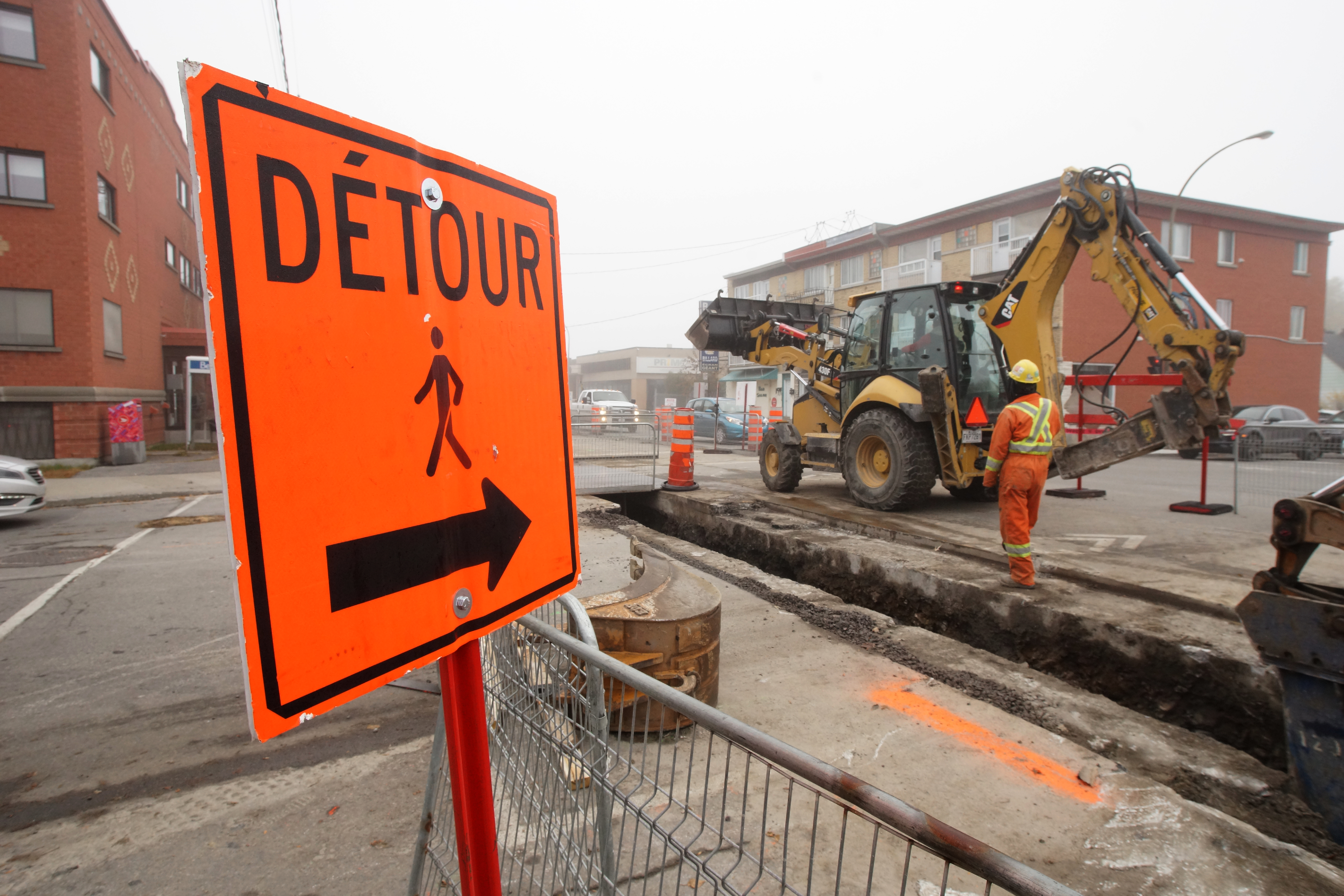 Peu importe les options choisies, les automobilistes n'y &eacute;chappent pas: les travaux sont partout.
