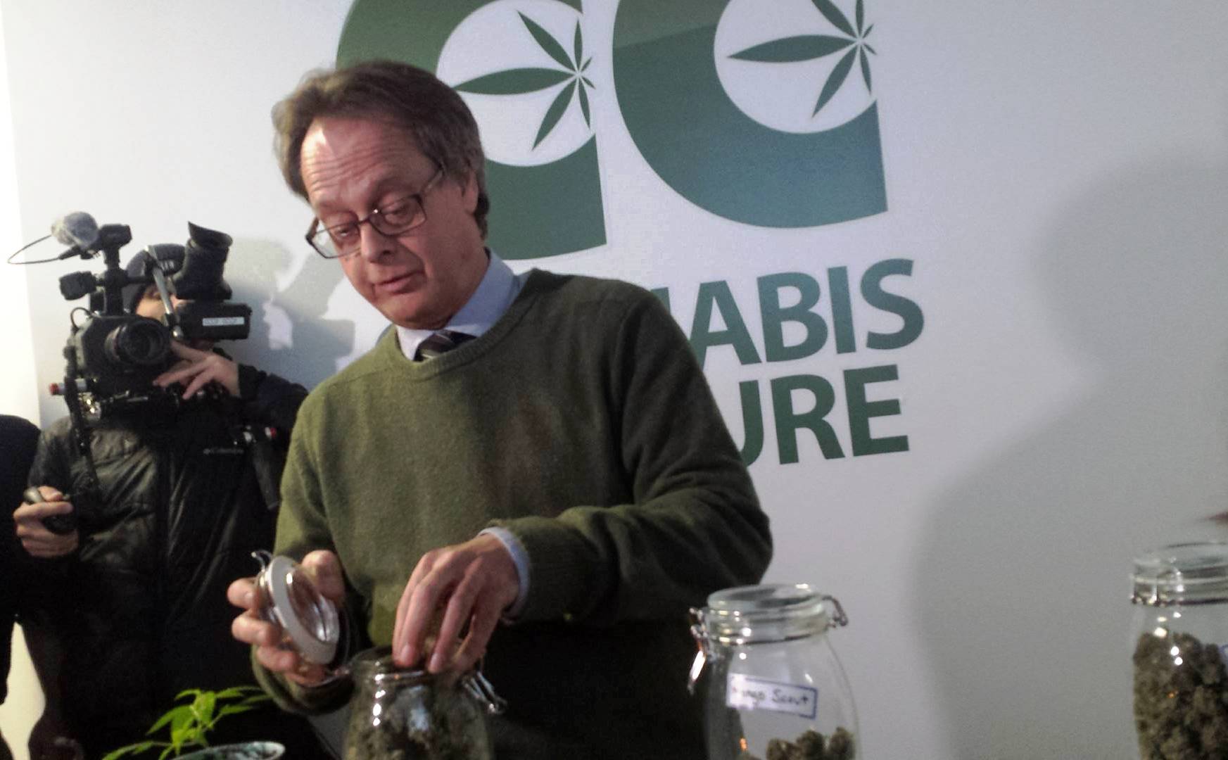 Marc Emery, surnommé "le prince du pot".