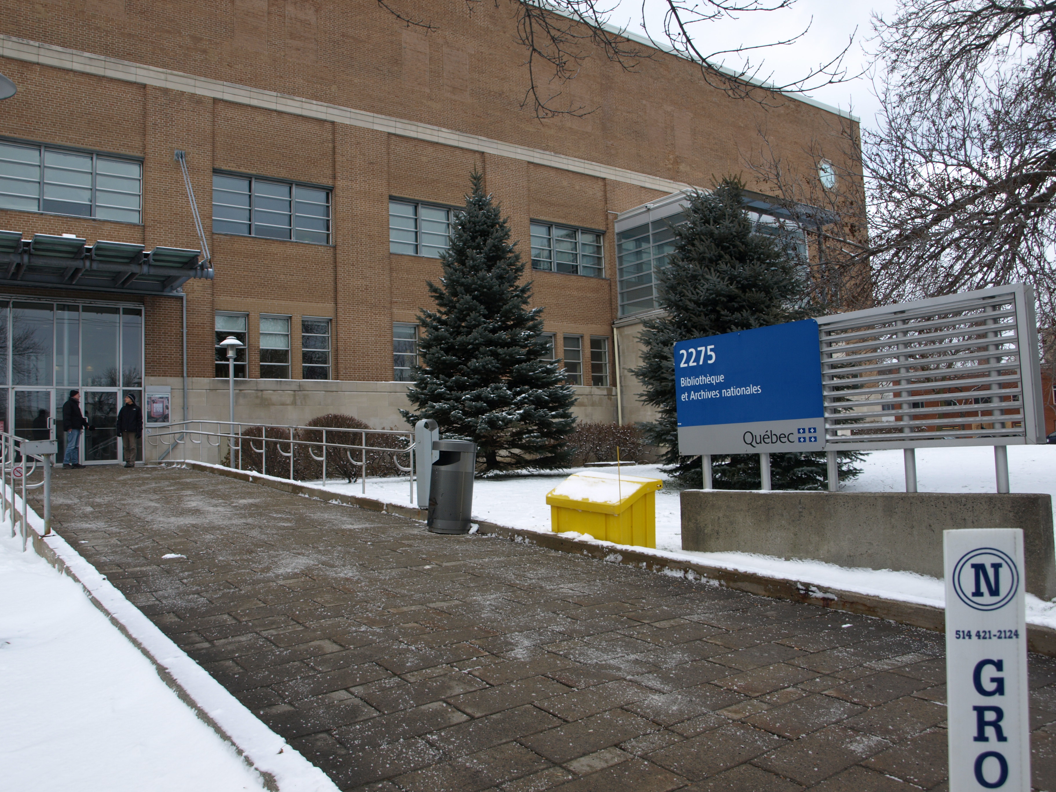 L'édifice de BAnQ de la rue Holt possède une impressionnante quantité des documents d'archives.