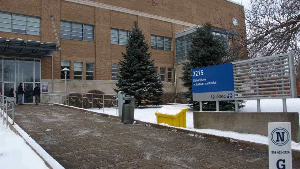 L'édifice de BAnQ de la rue Holt possède une impressionnante quantité des documents d'archives.