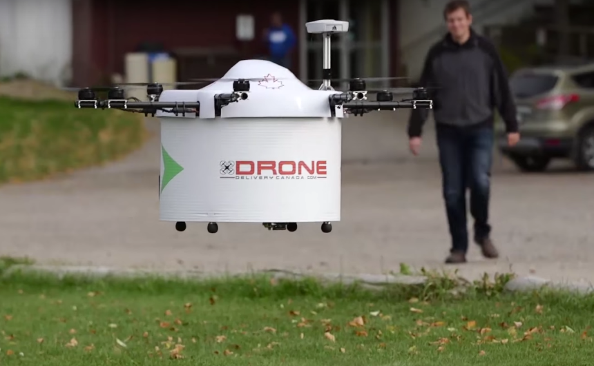 La livraison de pizzas par drone attendra