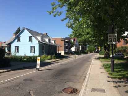La trame du vieux village du Sault-au-Récollet est la même depuis sa fondation au 18e siècle.