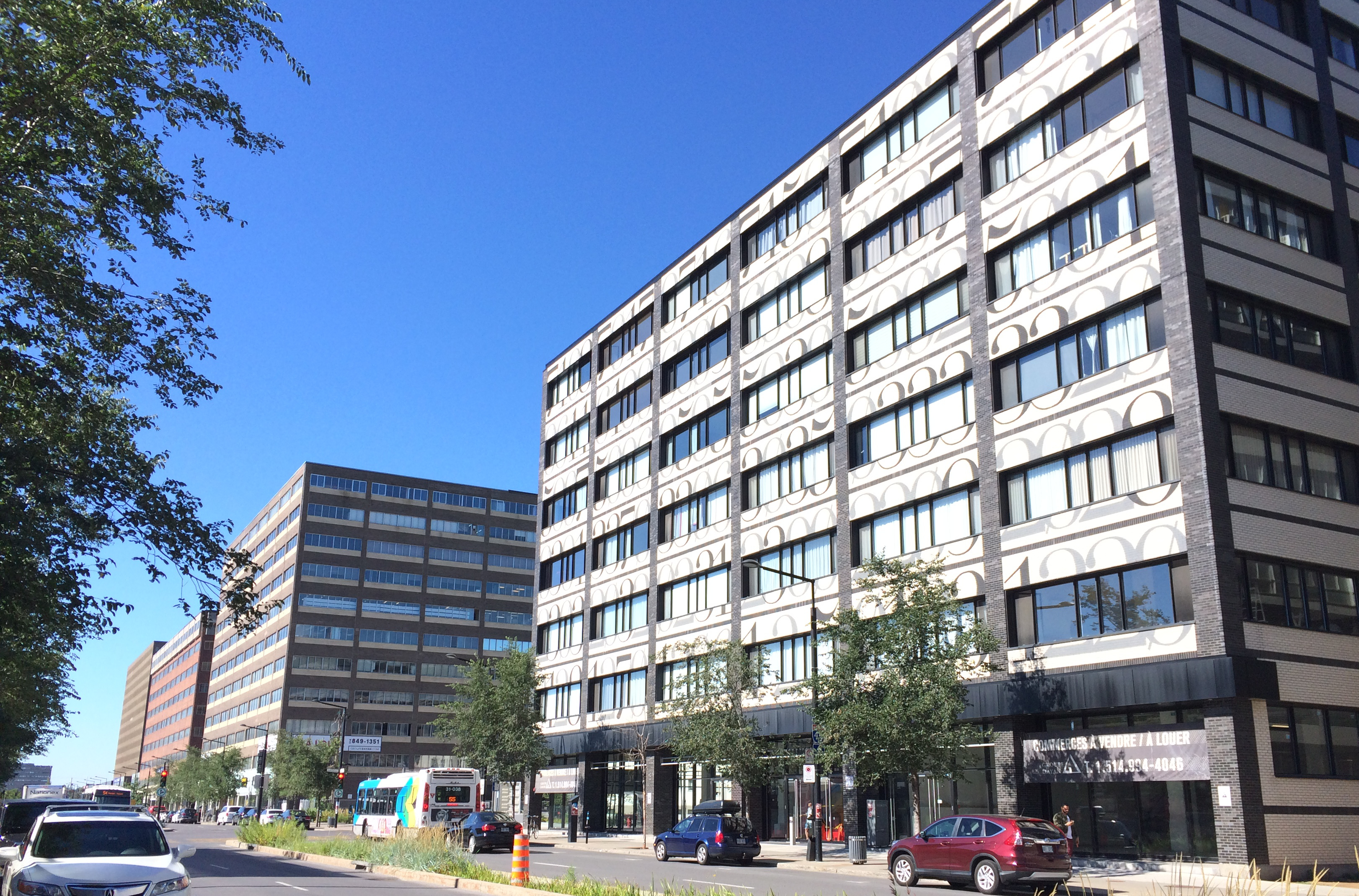 Le 125, sur la rue Chabanel un des &eacute;difices les plus populaires du march&eacute; immobilier &agrave; Ahuntsic, Photo: Archives/TC Media