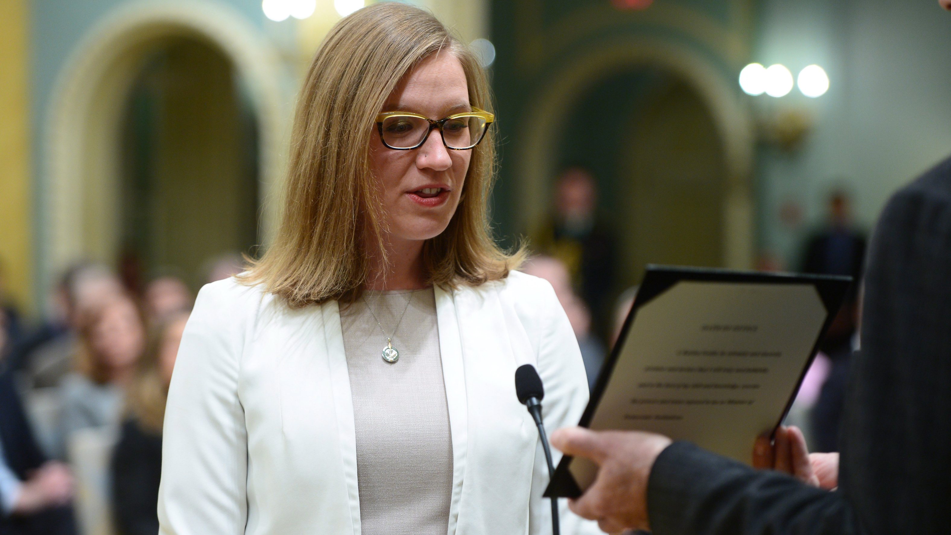 Portrait de la nouvelle ministre Karina Gould