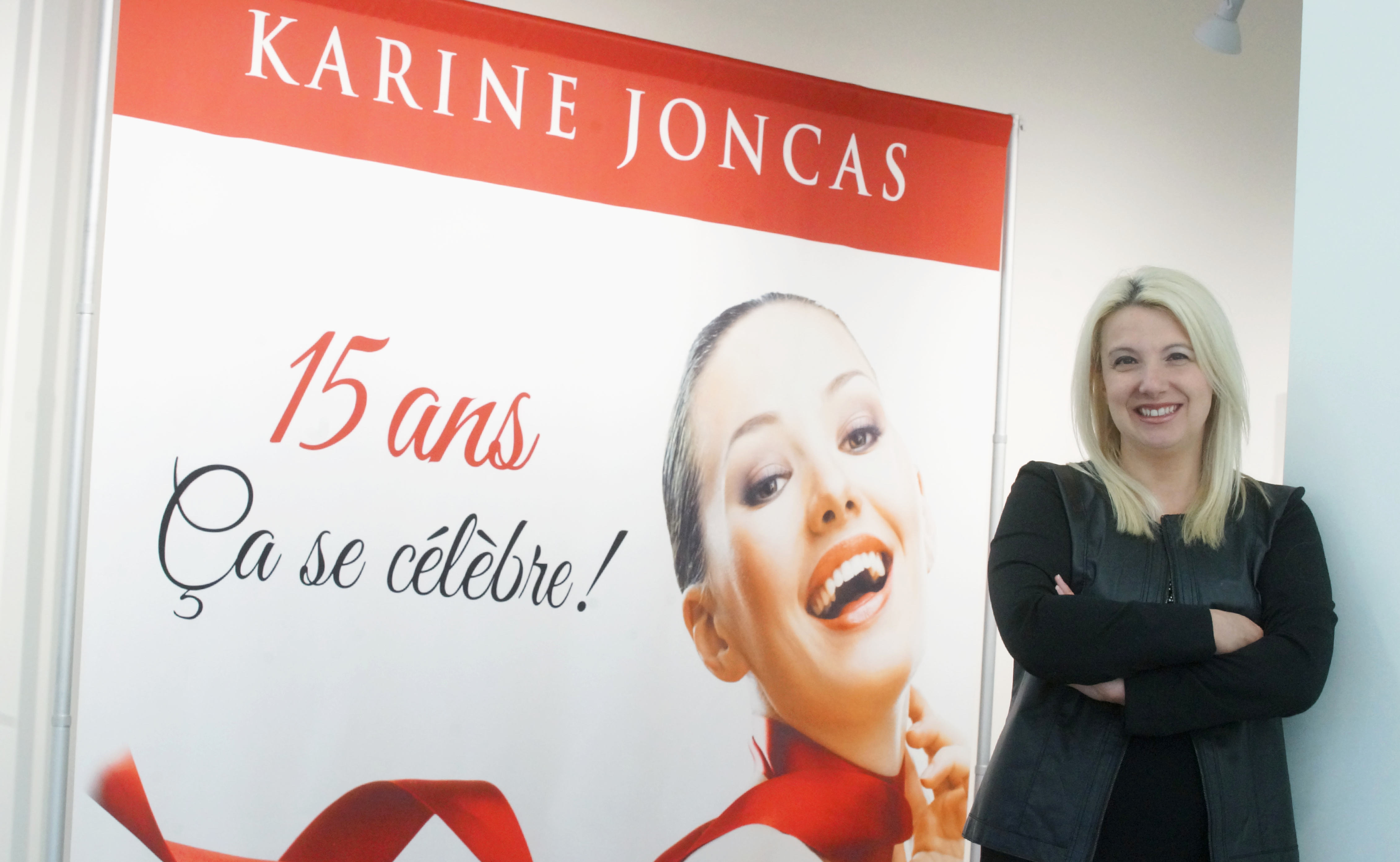 Karine Joncas a créé son entreprise à l'âge de 25 ans. Après 15 ans d'efforts, l'entreprise est maintenant en pleine croissance. Photo: Mario Beauregard/TC Media
