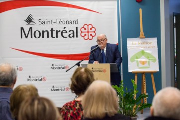 Le maire de Saint-L&eacute;onard Michel Bissonnet