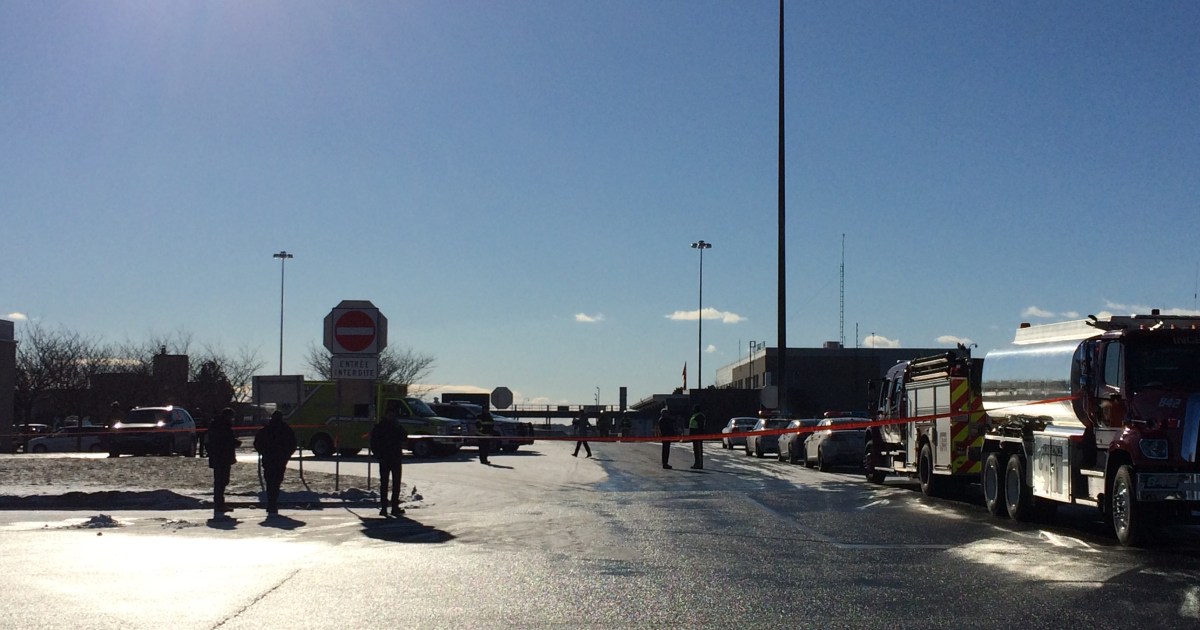 Aucun objet suspect n'a été découvert à la douane de SaintBernardde