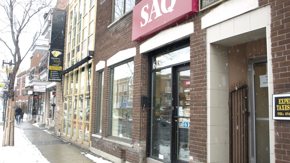 Pour l'instant, la succursale se trouve dans des locaux temporaires.