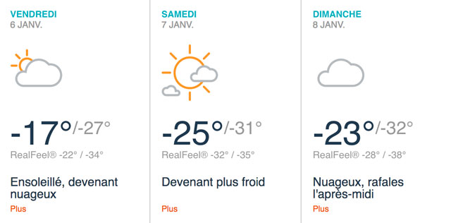 yellowknife météo