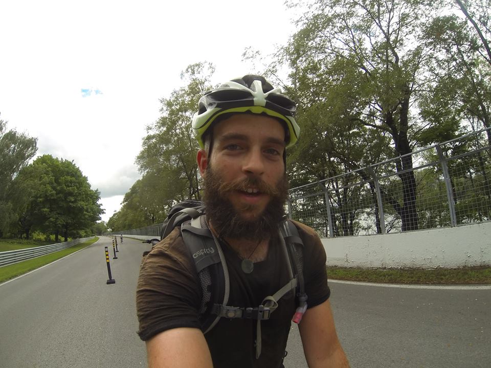Vincent Pellerin Boudriau a passé plus de deux mois sur les routes de l'Amérique du Nord.