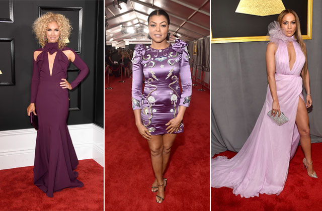 grammys tendances violet