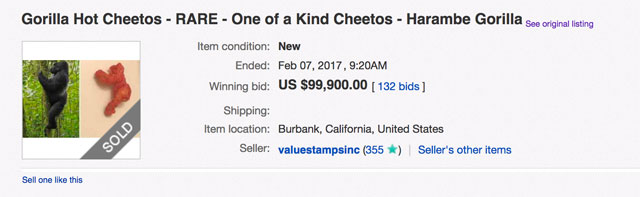 harambe cheeto