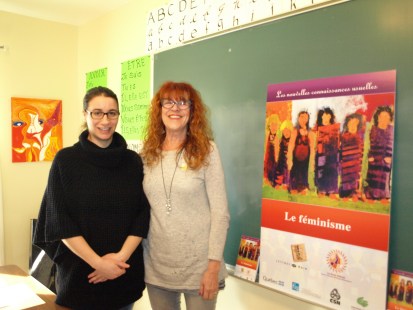 Hélène Ranger et Marie-Claire Sansregret travaillent pour ce petit organisme rosemontois qui distribue des livres destinés aux personnes éprouvant des difficultés de lecture.