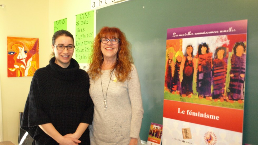 Hélène Ranger et Marie-Claire Sansregret travaillent pour ce petit organisme rosemontois qui distribue des livres destinés aux personnes éprouvant des difficultés de lecture.