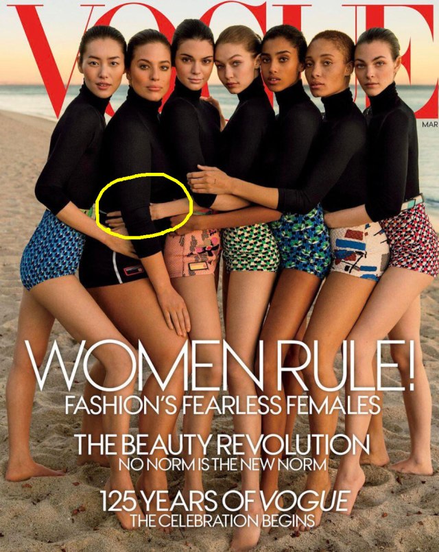 Le magazine Vogue accusé d'une grave erreur de Photoshop