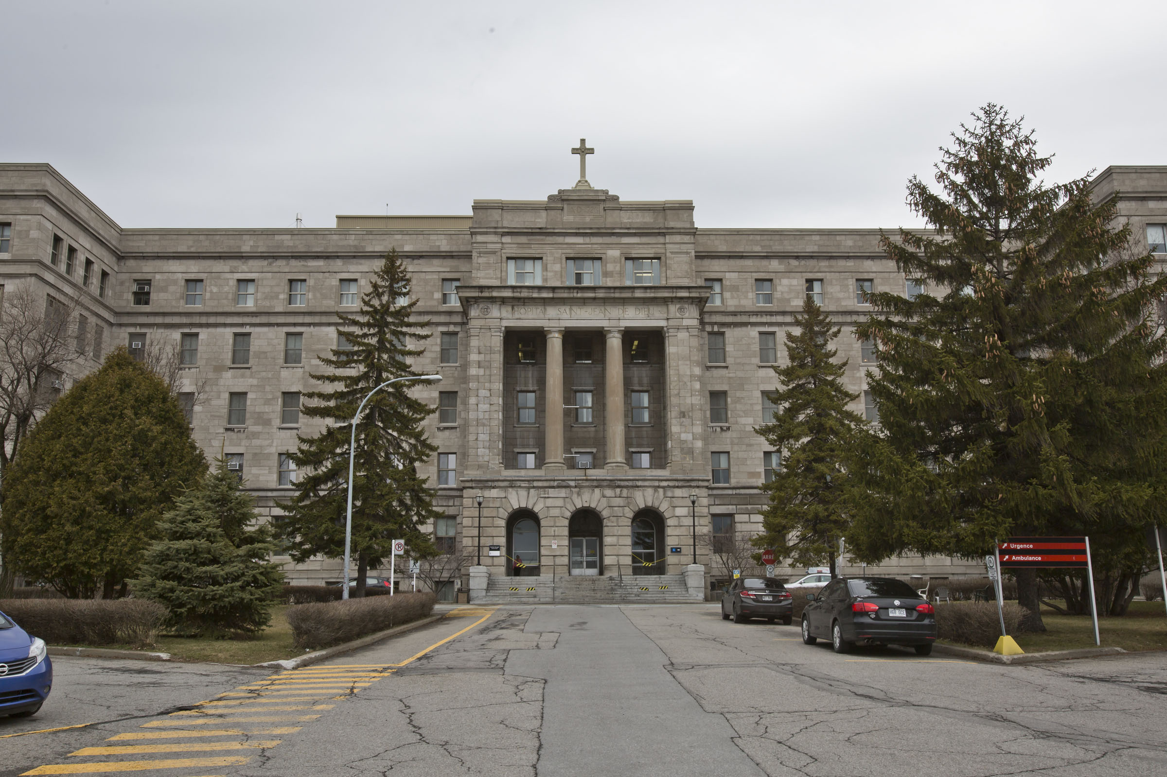 L'Institut universitaire de santé mentale de Montréal, en avril 2016.