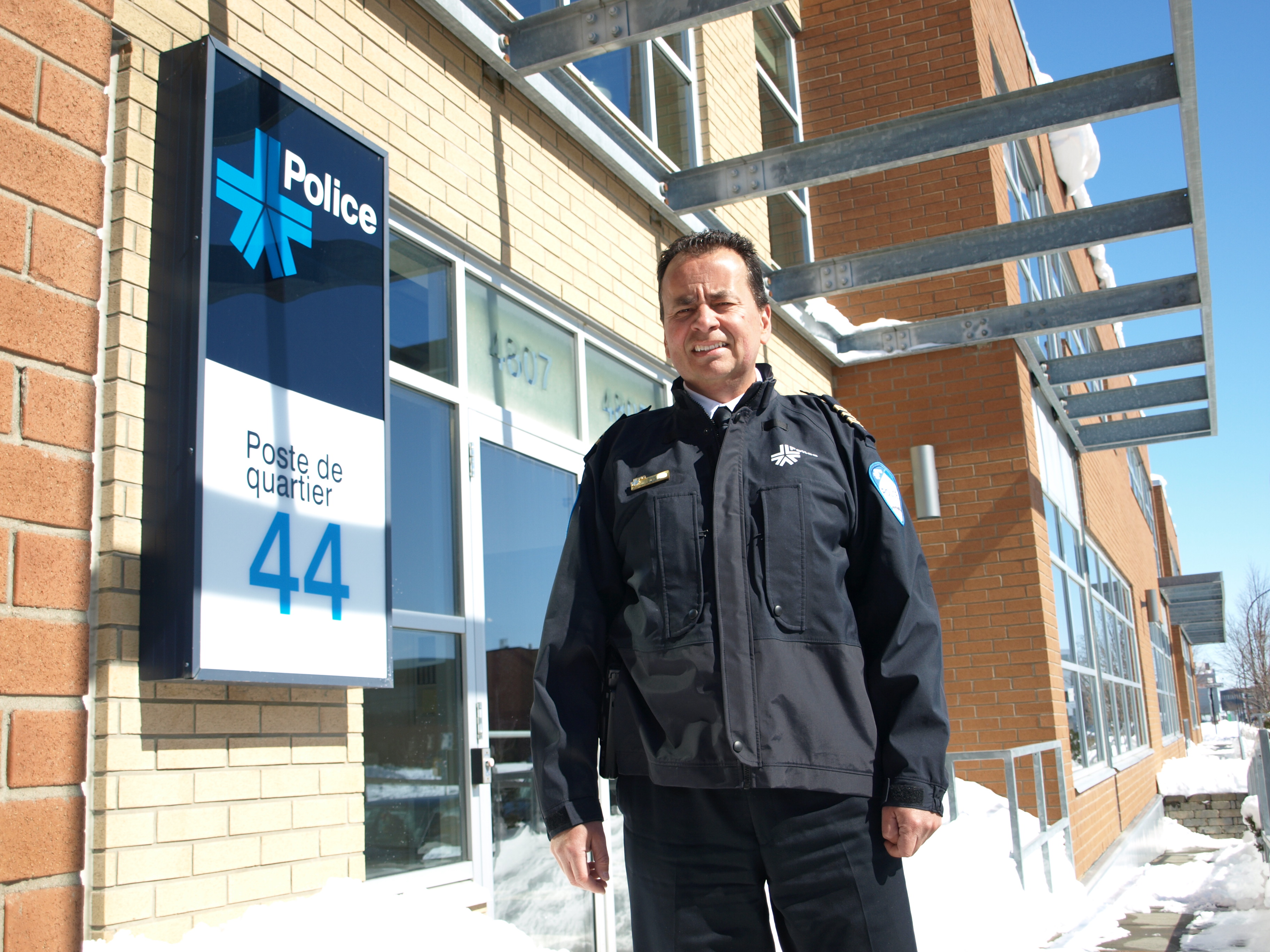 Pierre Liboiron est entré en fonction en tant que commandant du PDQ 44 en février dernier.