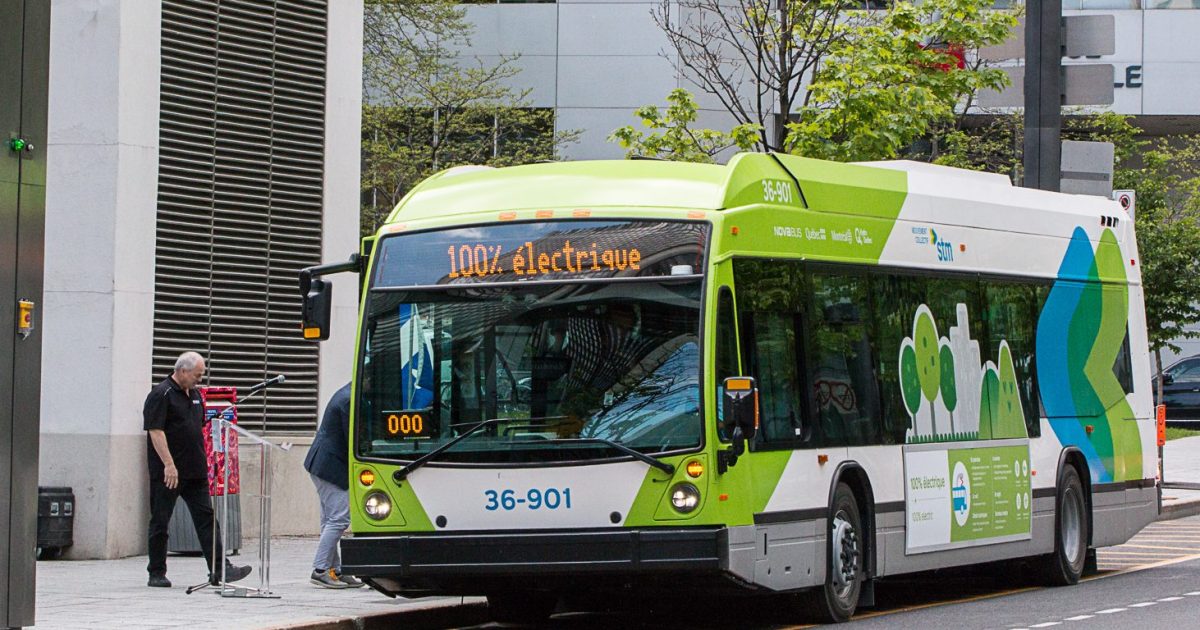 La Stm Et La Stl Achetent 40 Autobus 100 Electriques