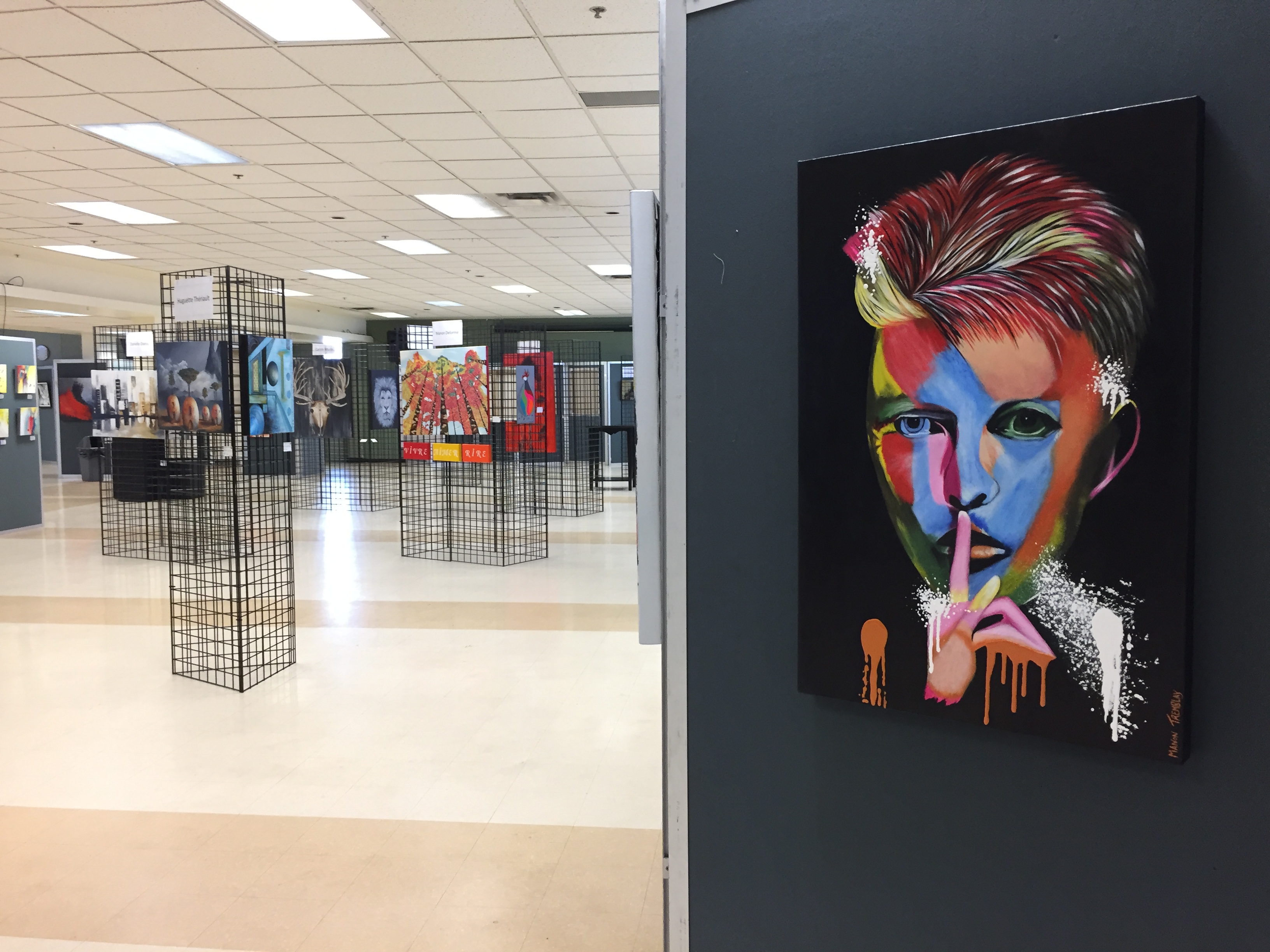 Plus de 200 œuvres exposées au Centre Roussin