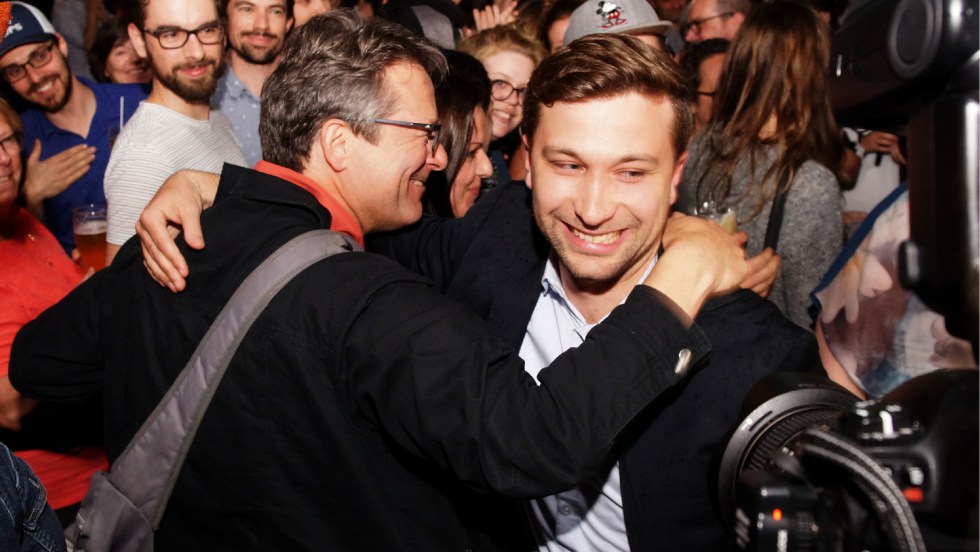 Gabriel Nadeau-Dubois a remporté le siège de Gouin.