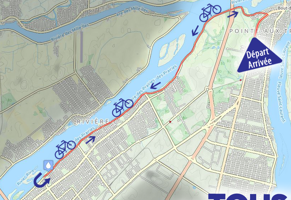 Le parcours cette année empruntera brièvement Sherbrooke pour se rendre à Gouin.