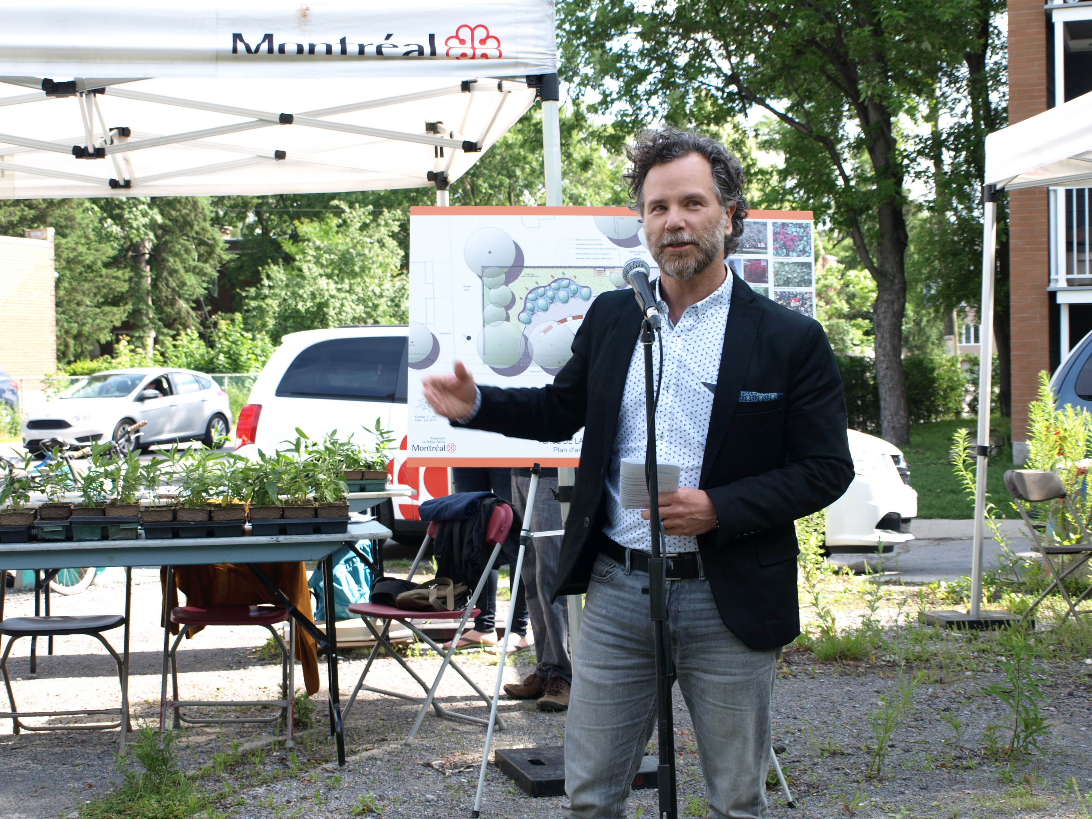 François W. Croteau, maire de Rosemont - La Petite-Patrie.