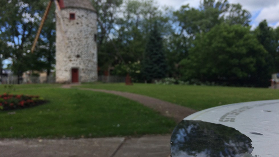 Vandalisme au parc du Vieux-Moulin de Pointe-aux-Trembles, le 20 juin 2017.