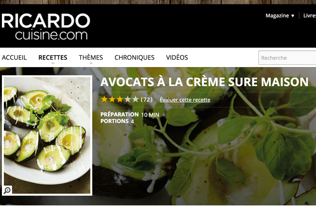 Une Recette De Ricardo Ridiculisee Par Les Utilisateurs