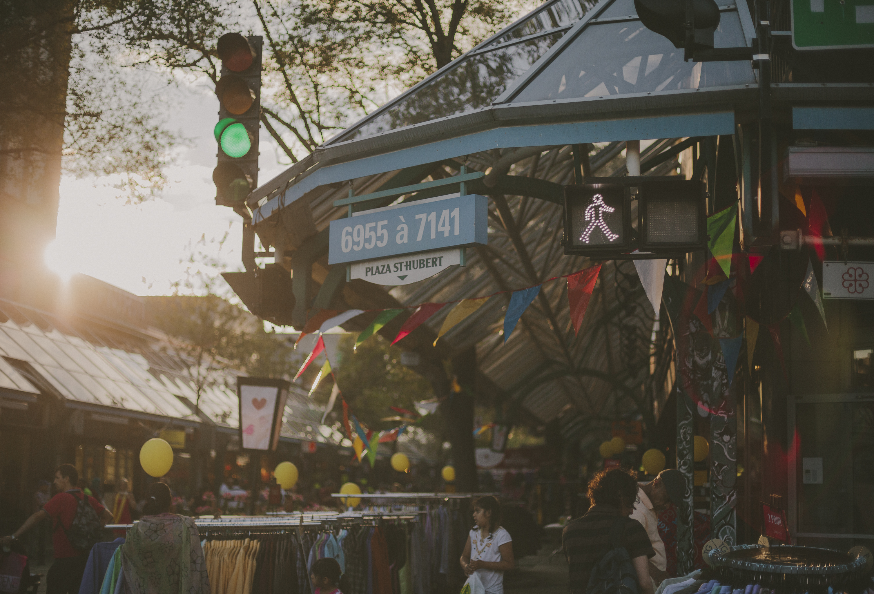 Des milliers de passants sont attendus sur la Plaza durant les prochains jours.