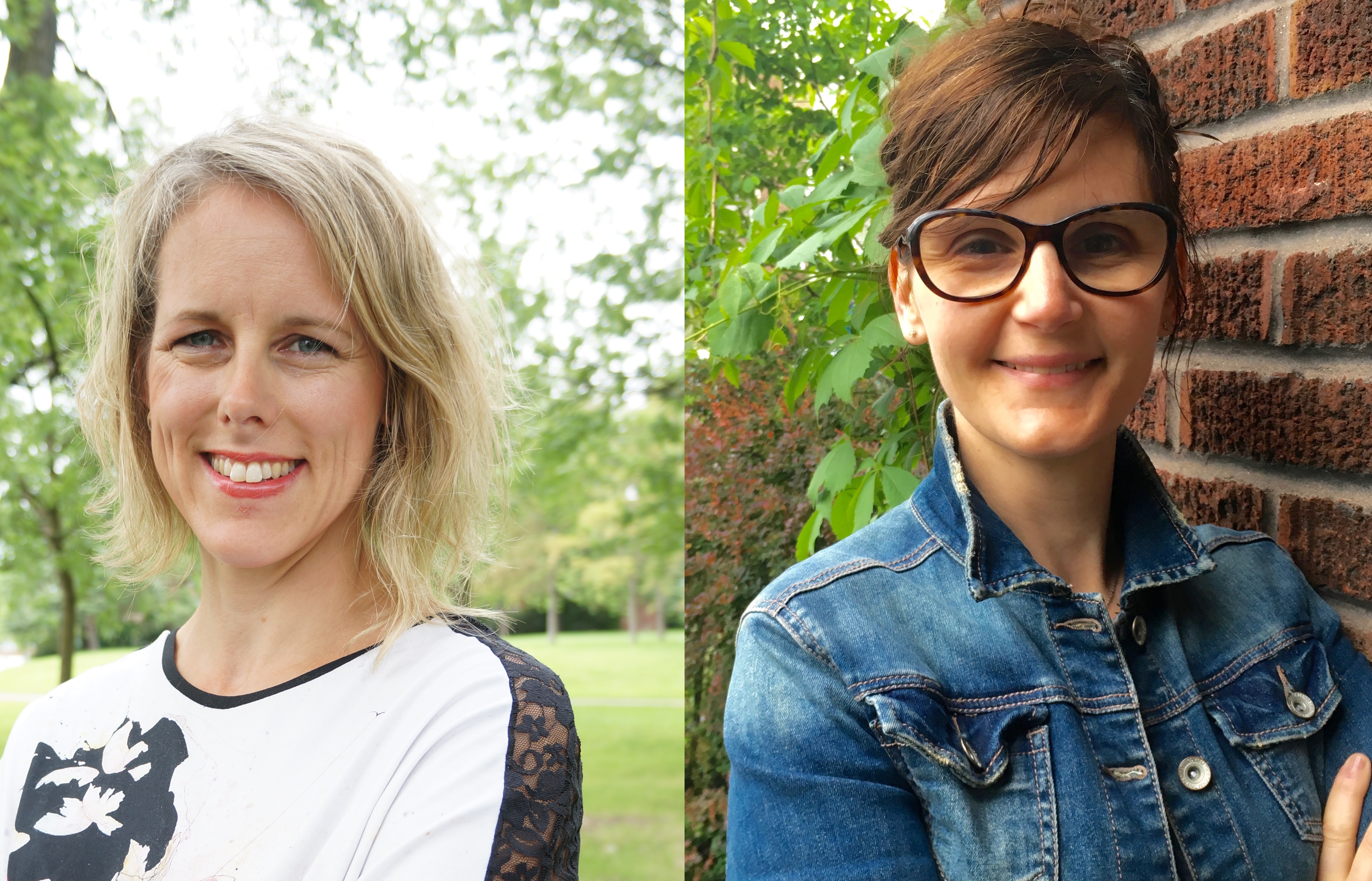 Marie-Pier St-Louis et Nadia Aubert.