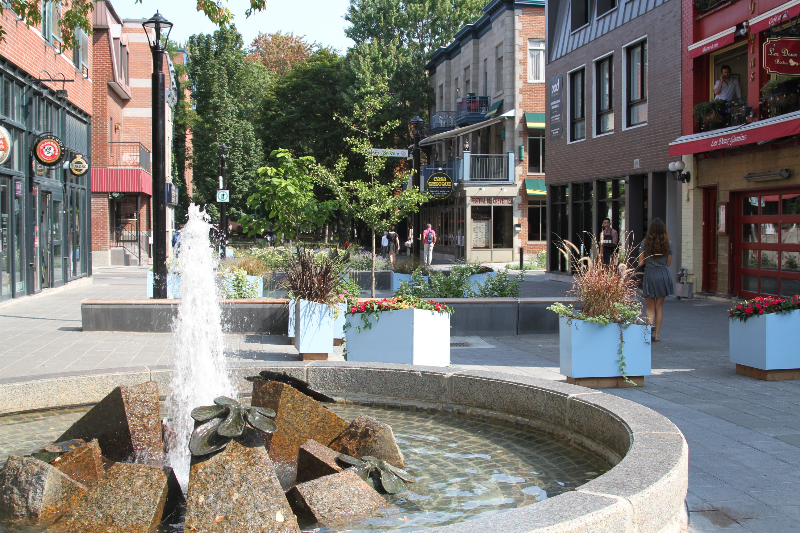 La nouvelle rue PrinceArthur enfin inaugurée