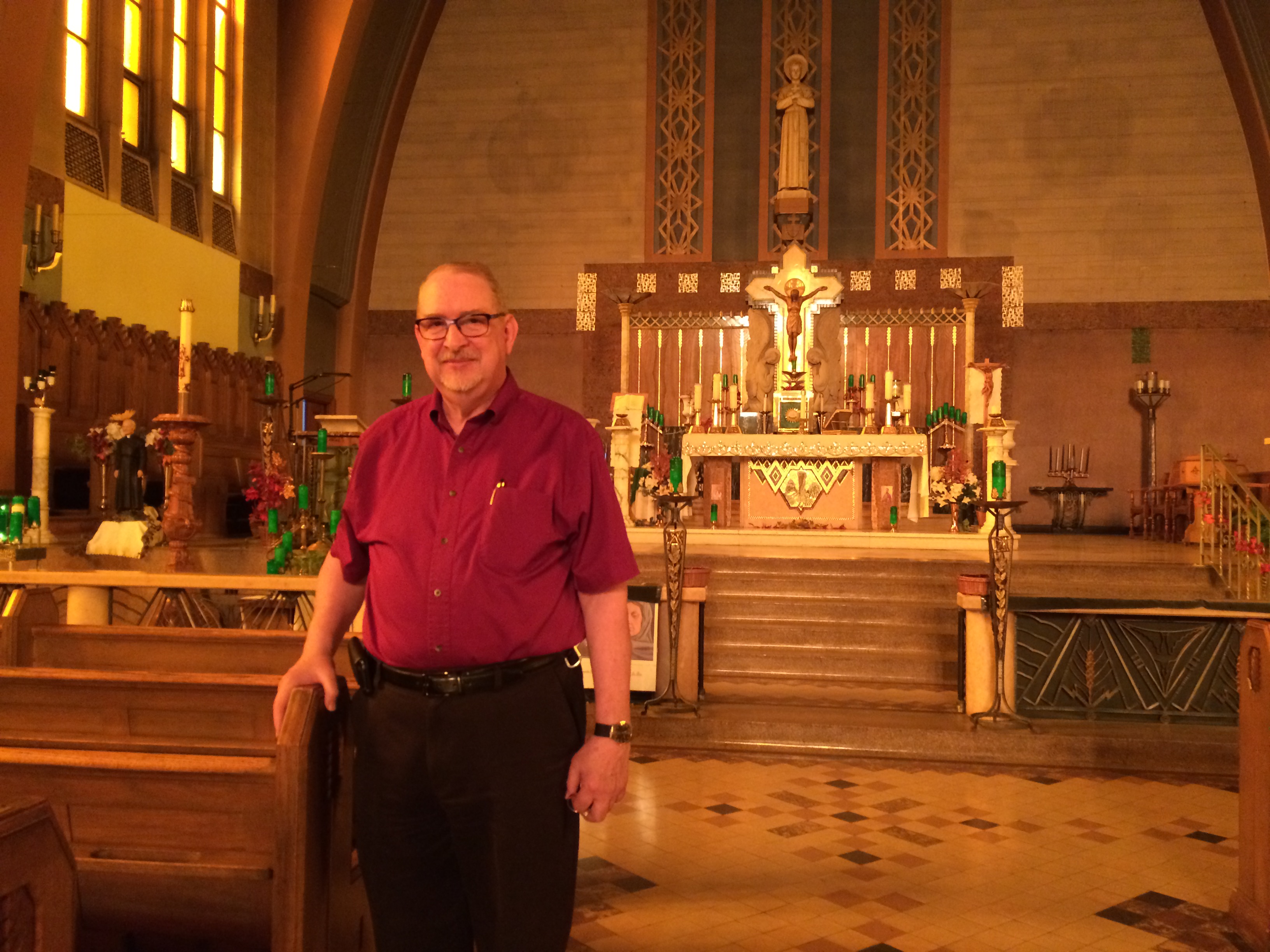 Claude Archambault, secrétaire-trésorier de la fabrique de Saint-Jean-Berchmans.