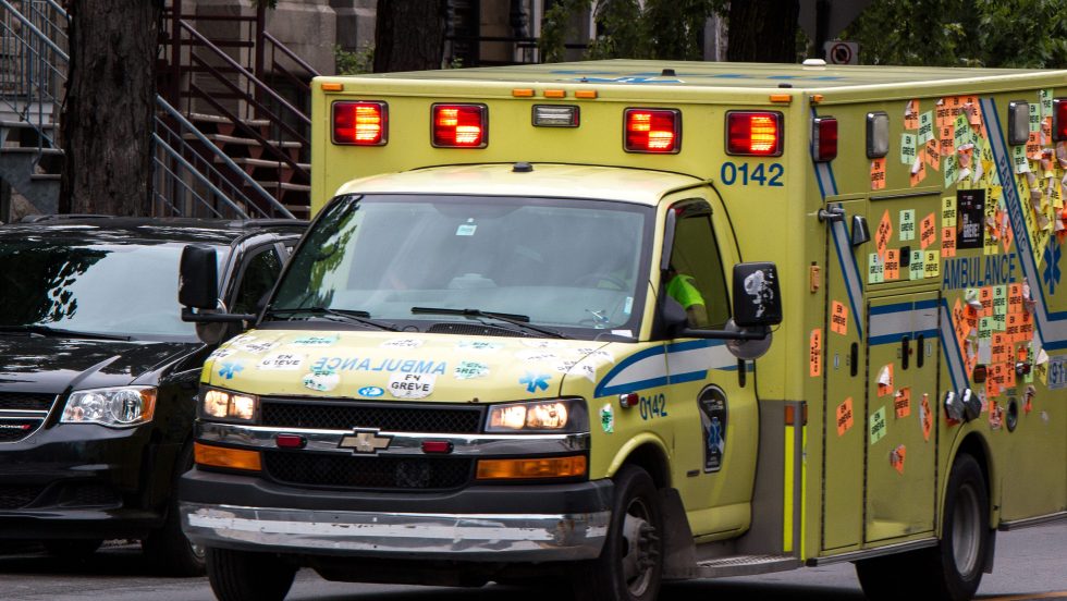 Une ambulance