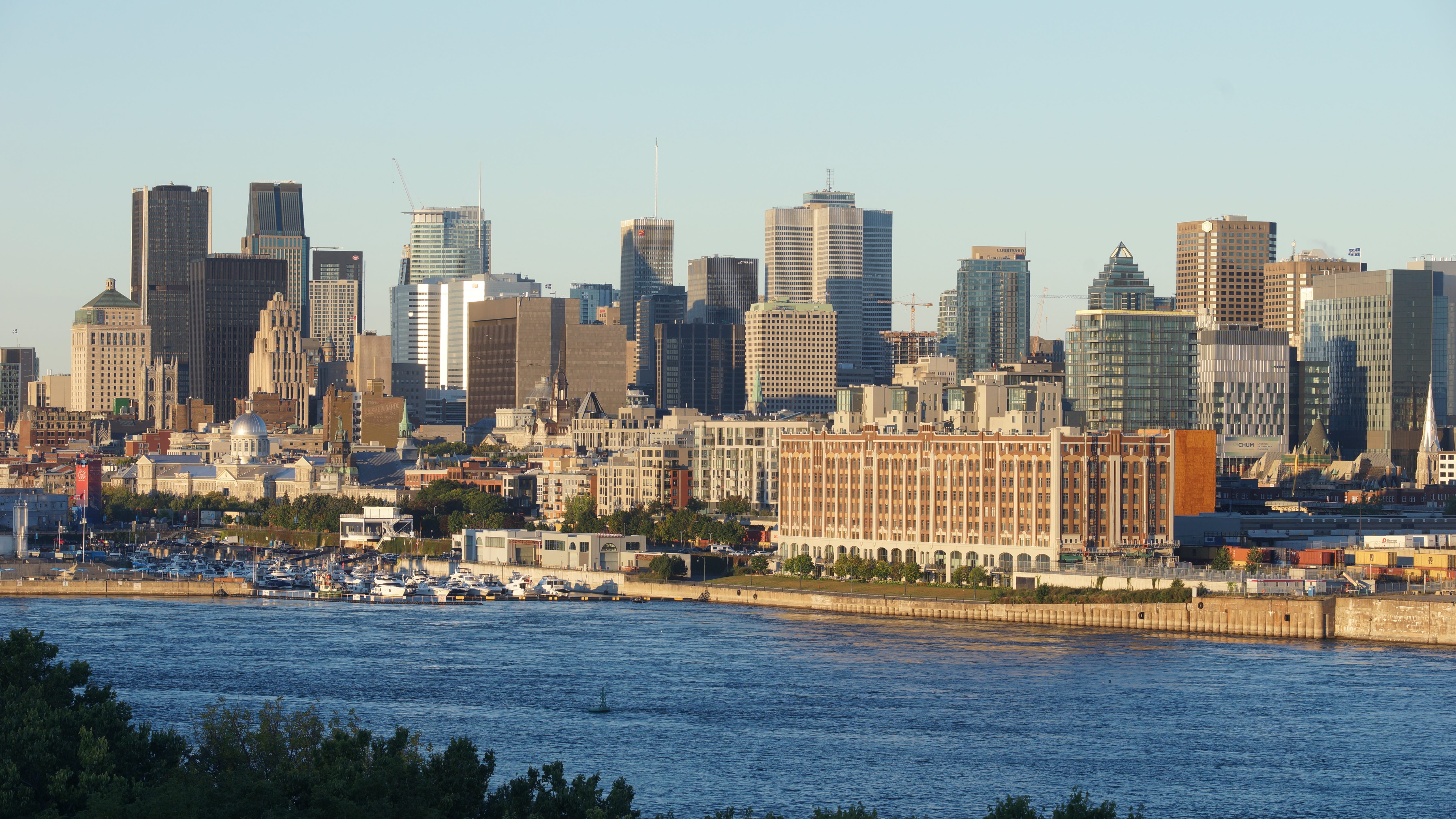 Le centre-ville de Montréal