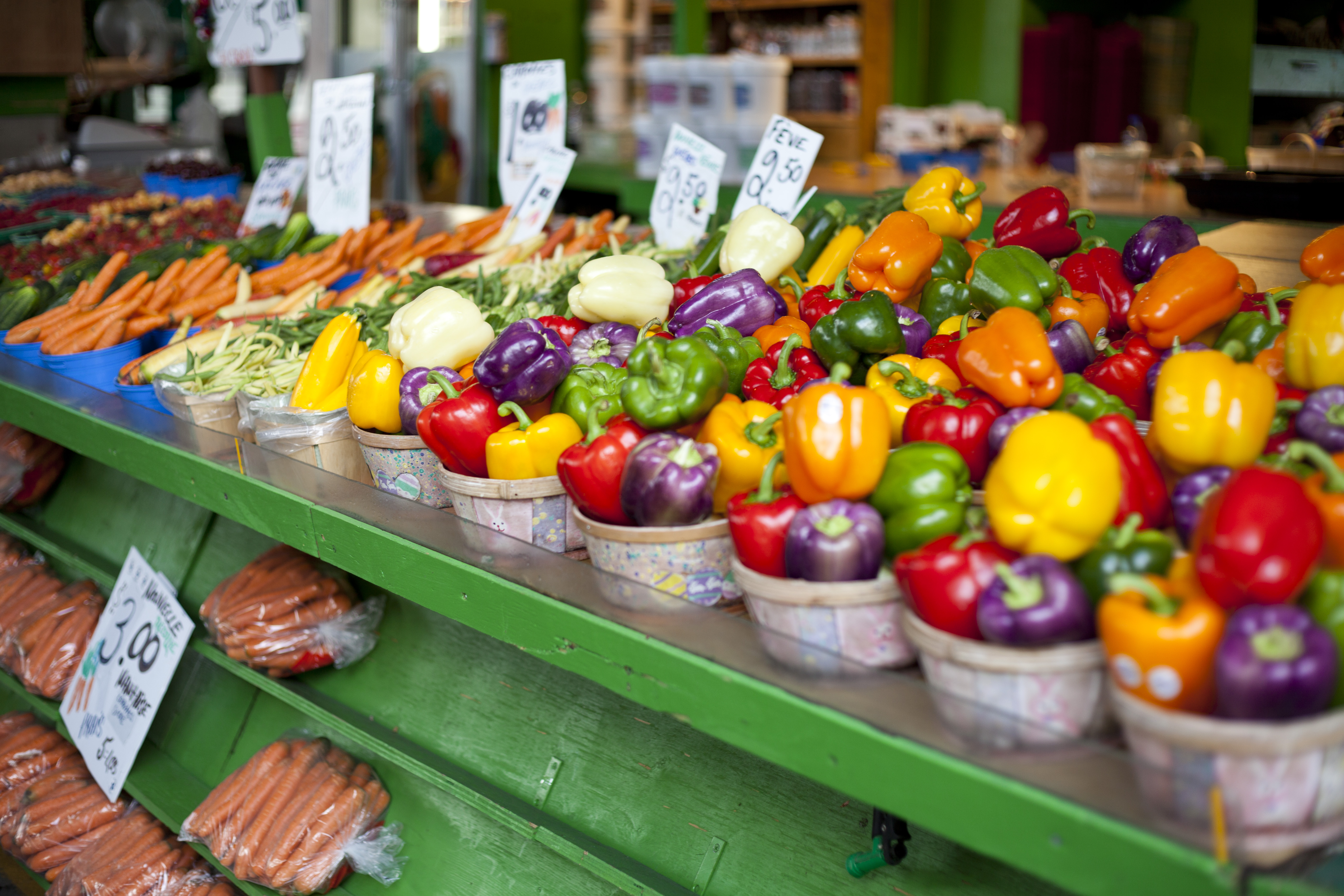 Des légumes