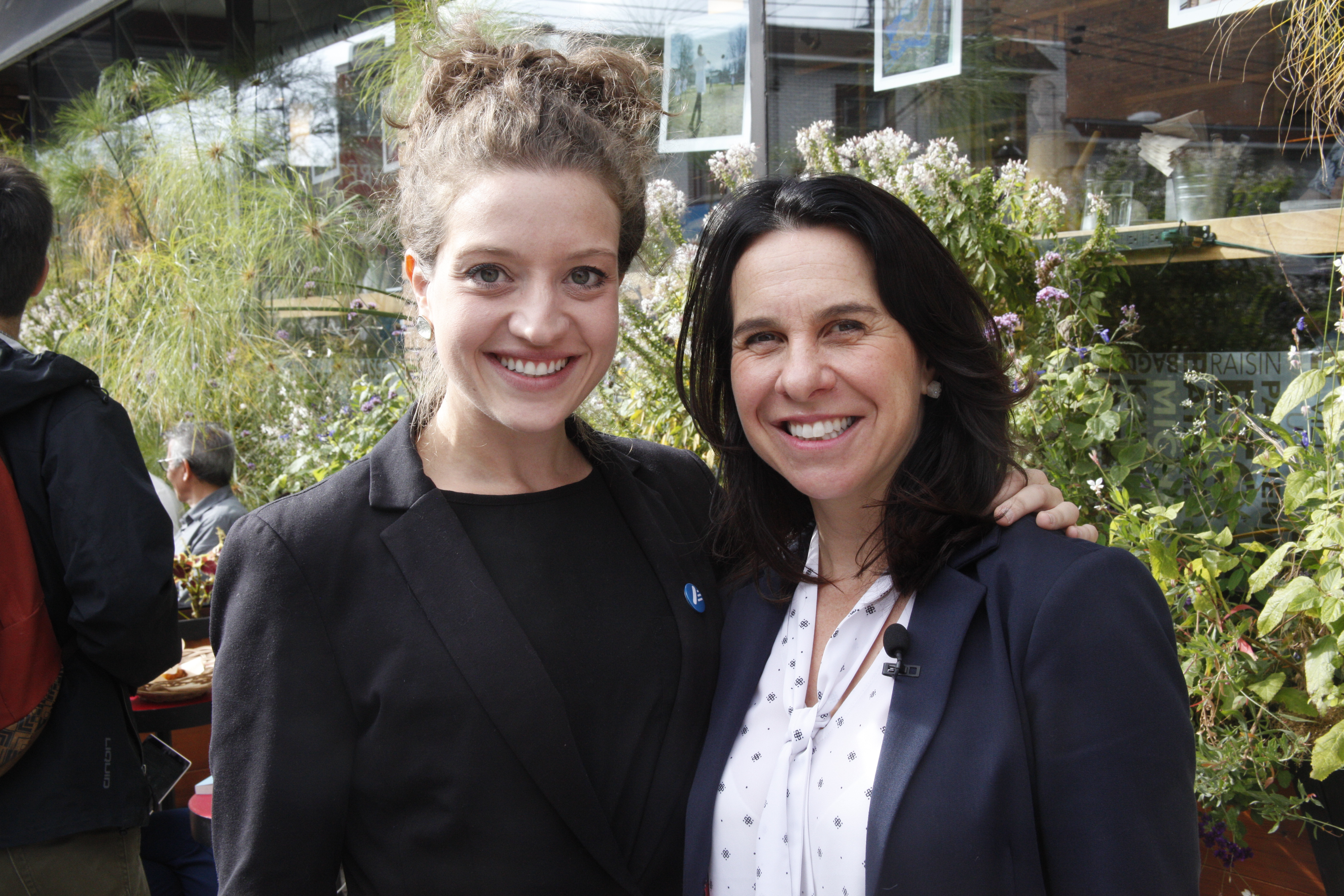 Rosannie Filato et Valérie Plante