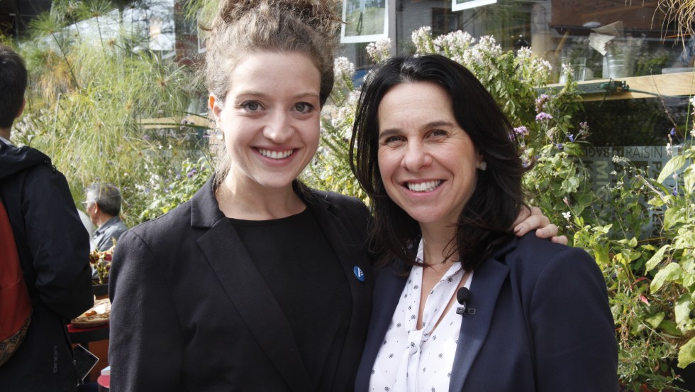 Rosannie Filato et Valérie Plante