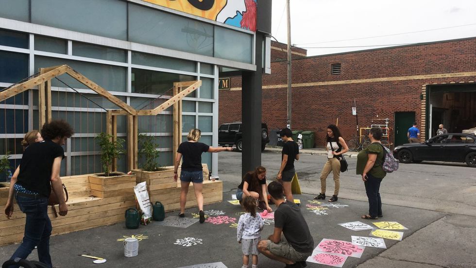 Une partie des plantes iront à l'embellissement du Chemin vert, dans le secteur Marconi-Alexandra.
