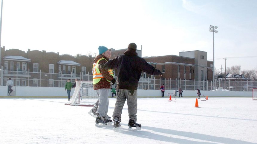 Patinage Libre Autorise Mais Pas De Hockey Exterieur