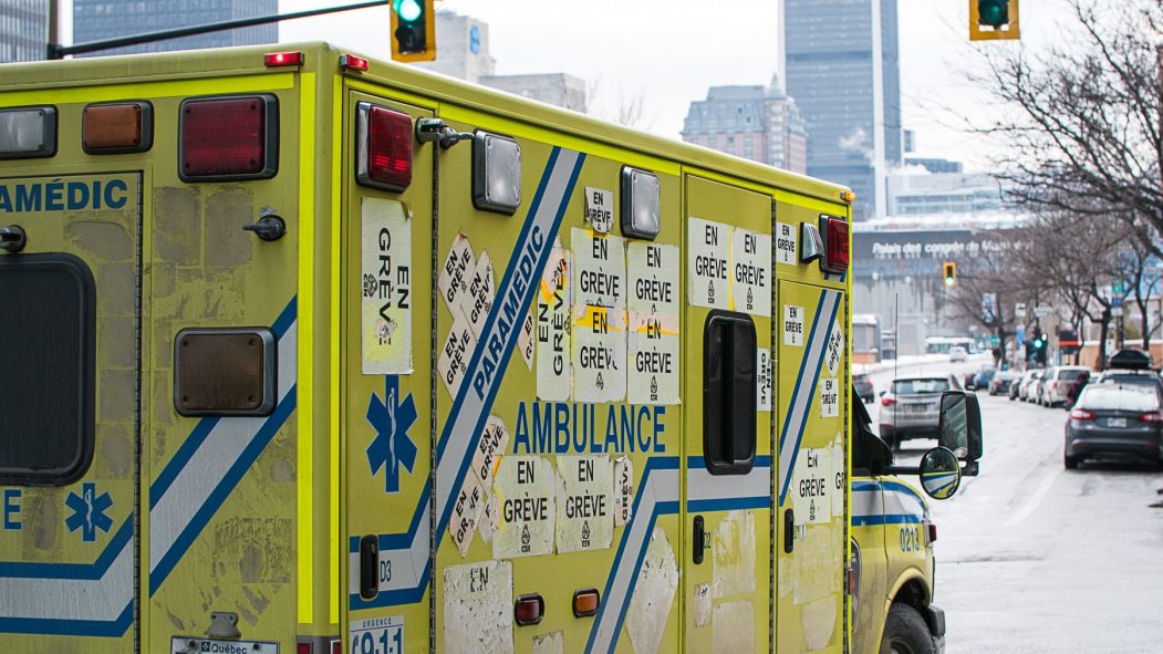 Une ambulance