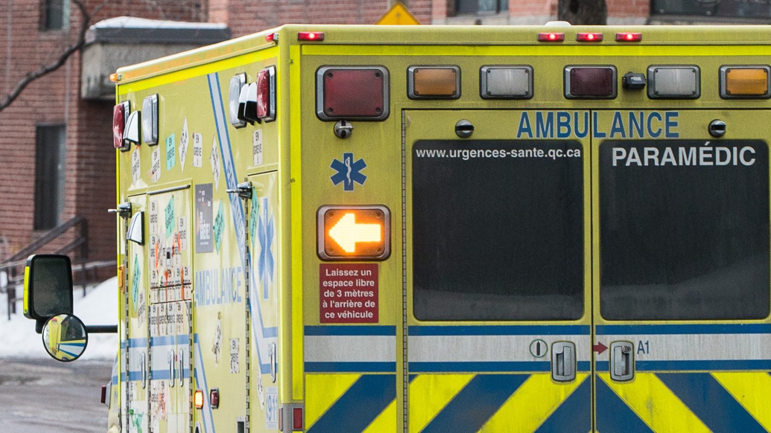 Un accident de travail fait un blessé dans le centreville de Montréal