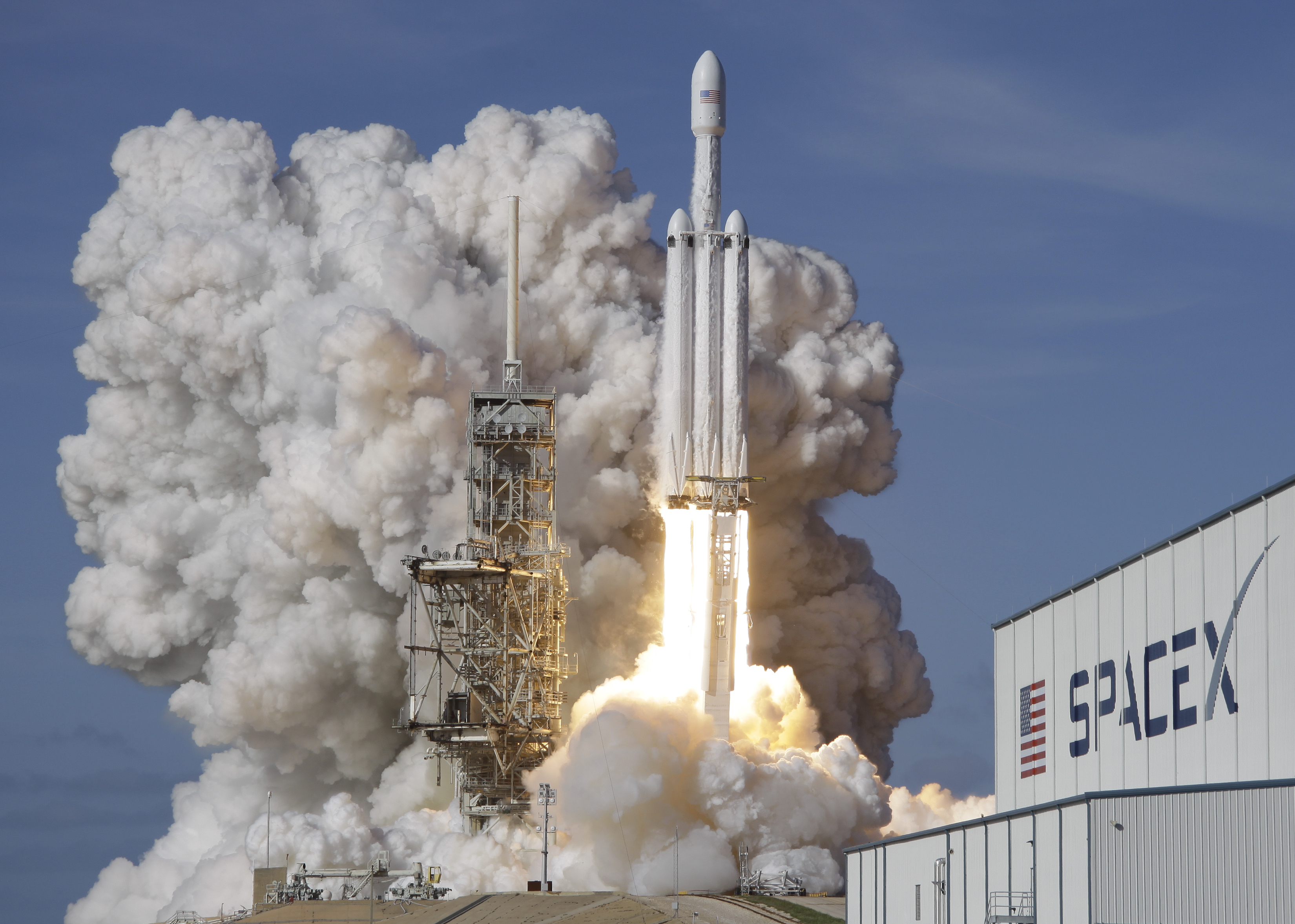 SpaceX Lance Sa Nouvelle Fus e Falcon Heavy Spacex lance sa nouvelle fus e falcon heavy