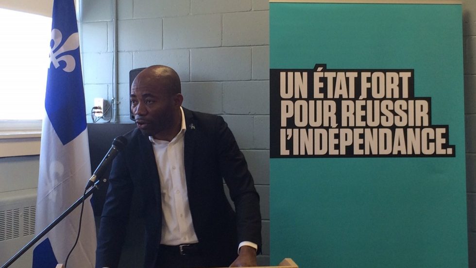 Dieudonné Ella Oyono, président du Parti québécois