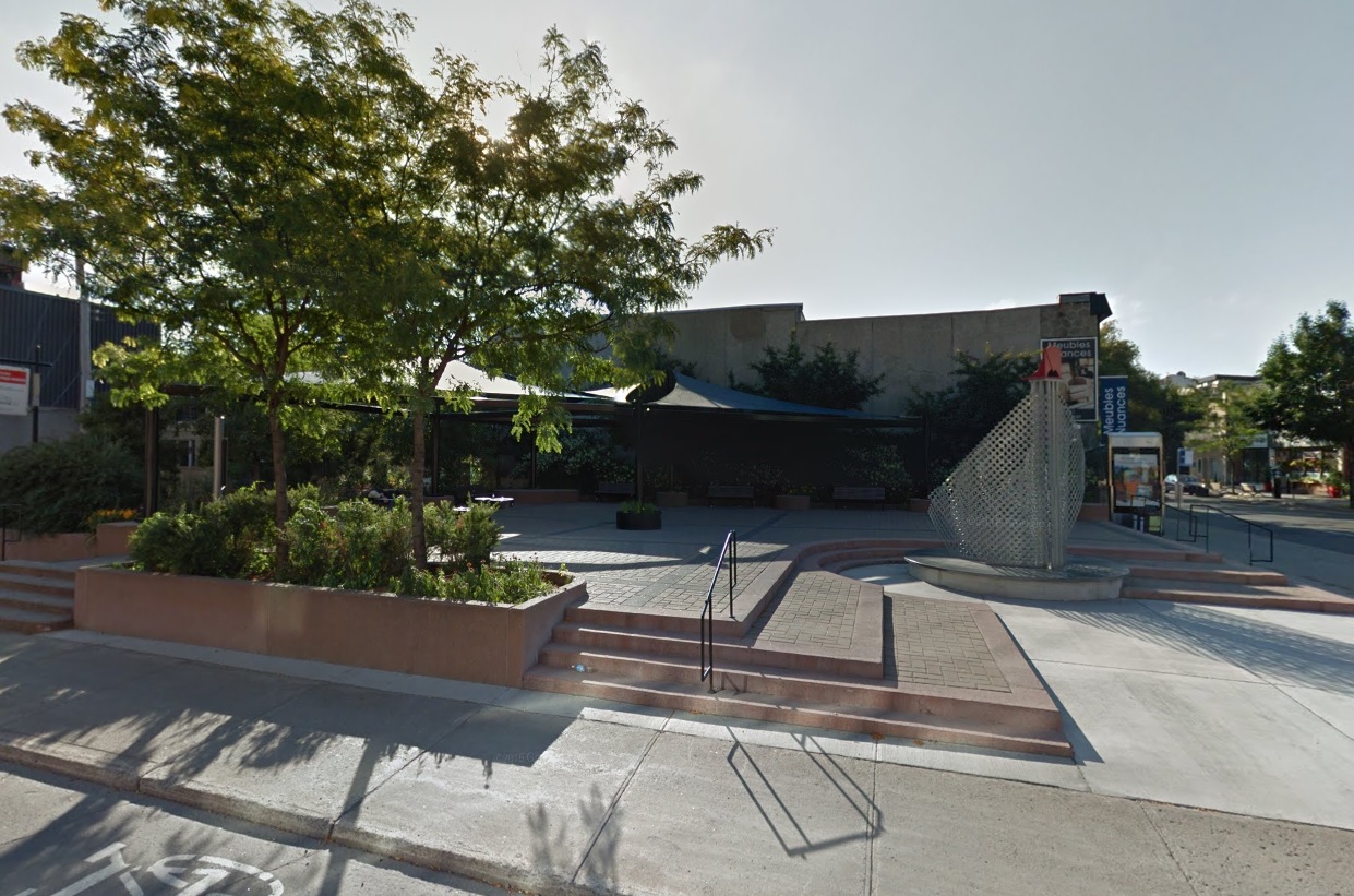 La place Hector Prud'homme pourrait être le lieu d'activités tout l'été grâce au financement d'Aller-retour.