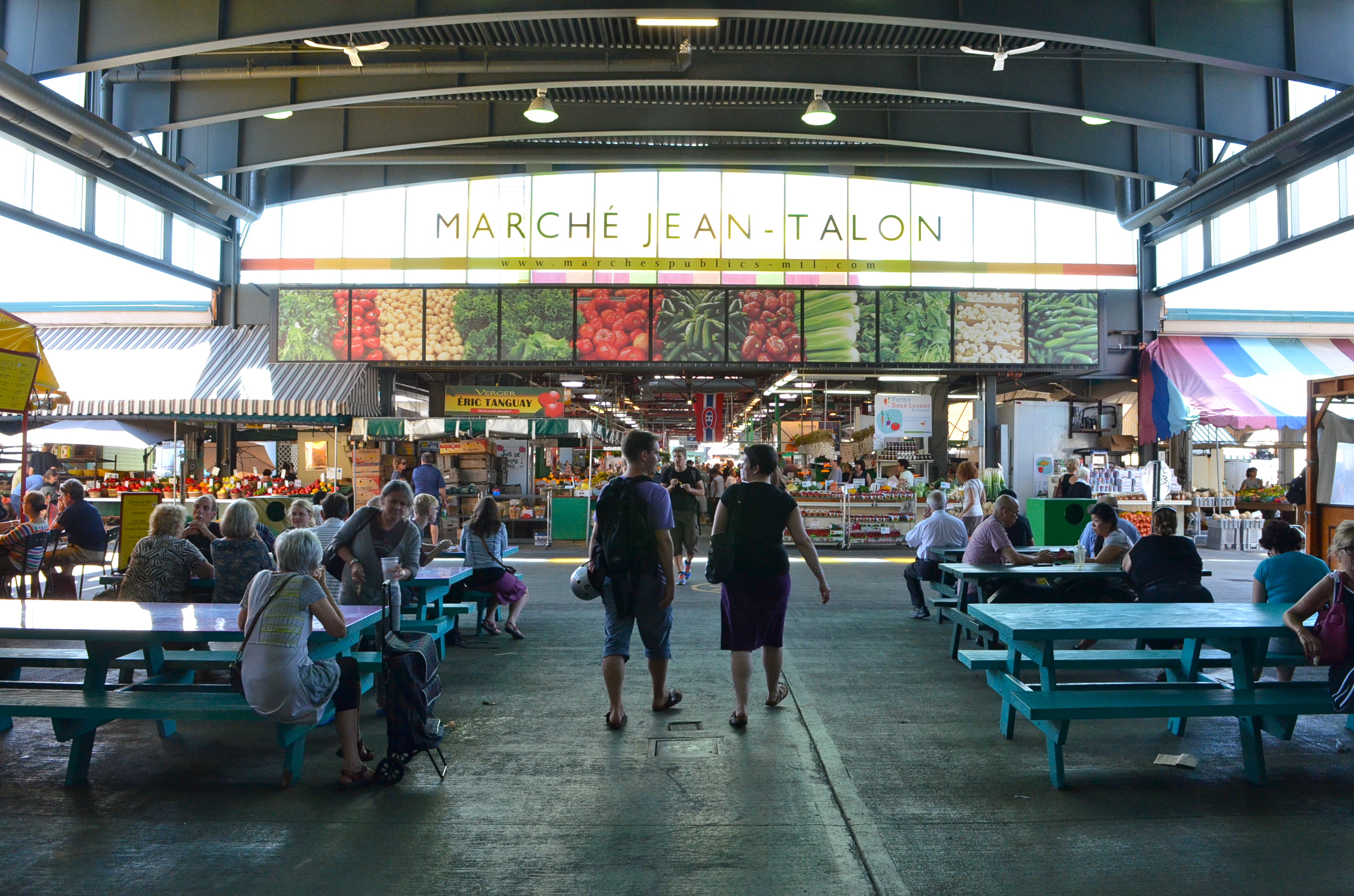 Les allées et venues des clients du marché Jean-Talon seront observées grâce à leur cellulaire.