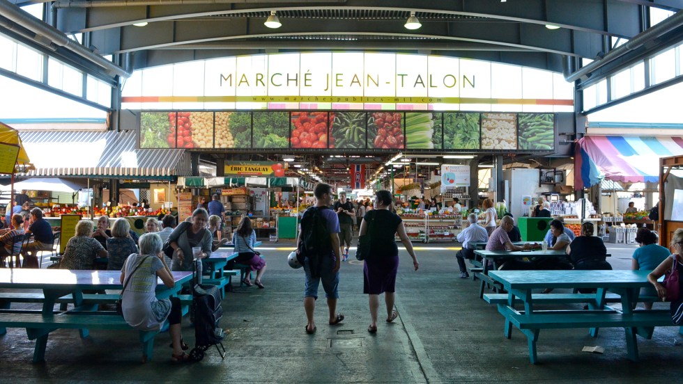 Les allées et venues des clients du marché Jean-Talon seront observées grâce à leur cellulaire.