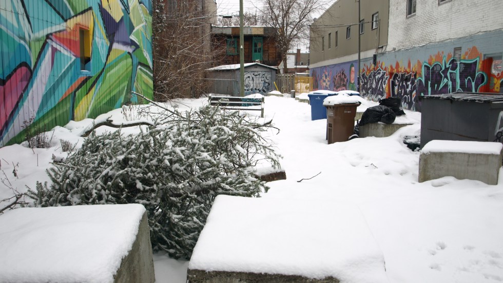Le lot situé sur la 4e Avenue, près de la rue Masson, sera transformé en parc temporaire cet été.