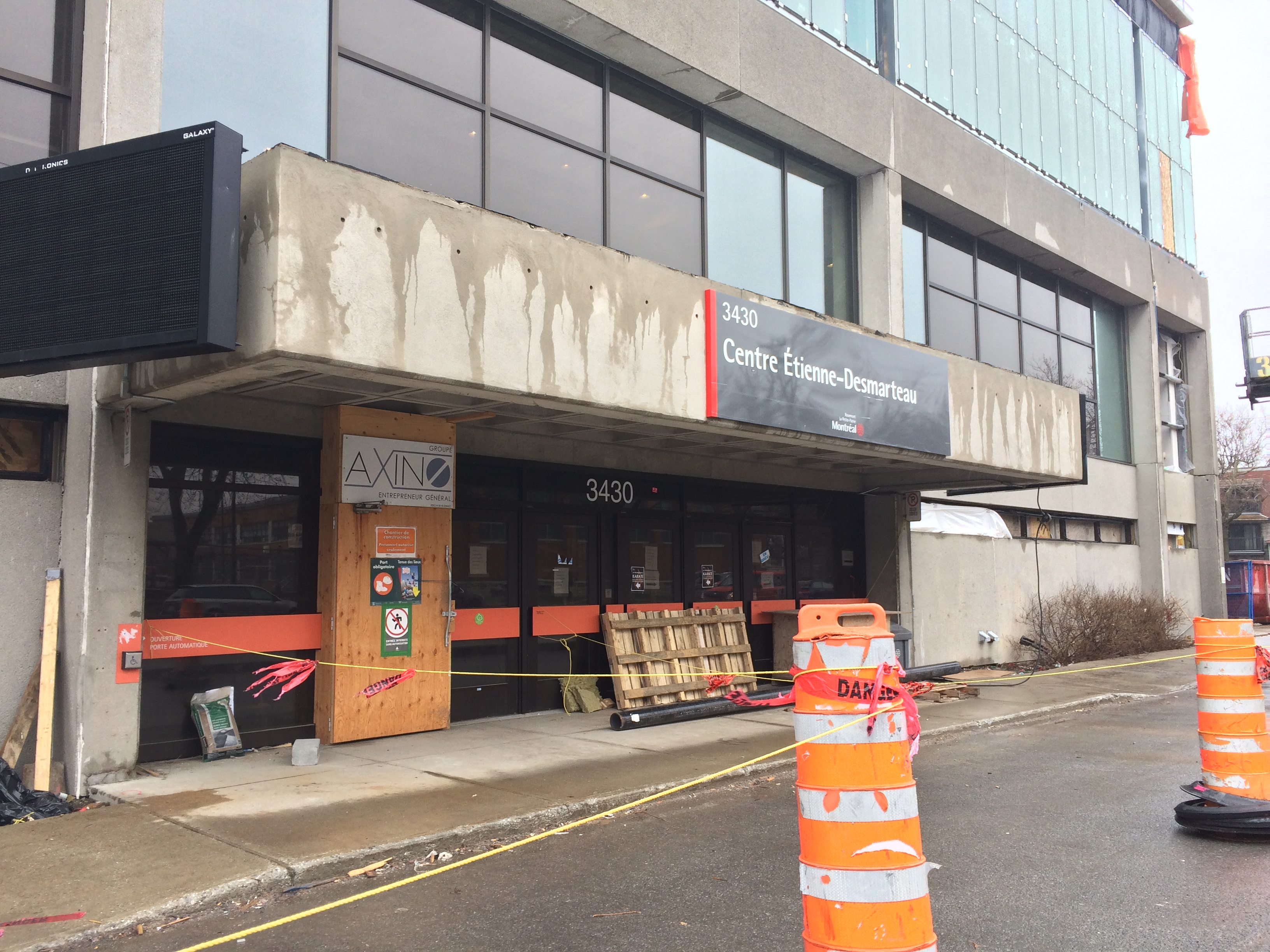 Les installations sportives seront rouvertes à l'automne 2018.