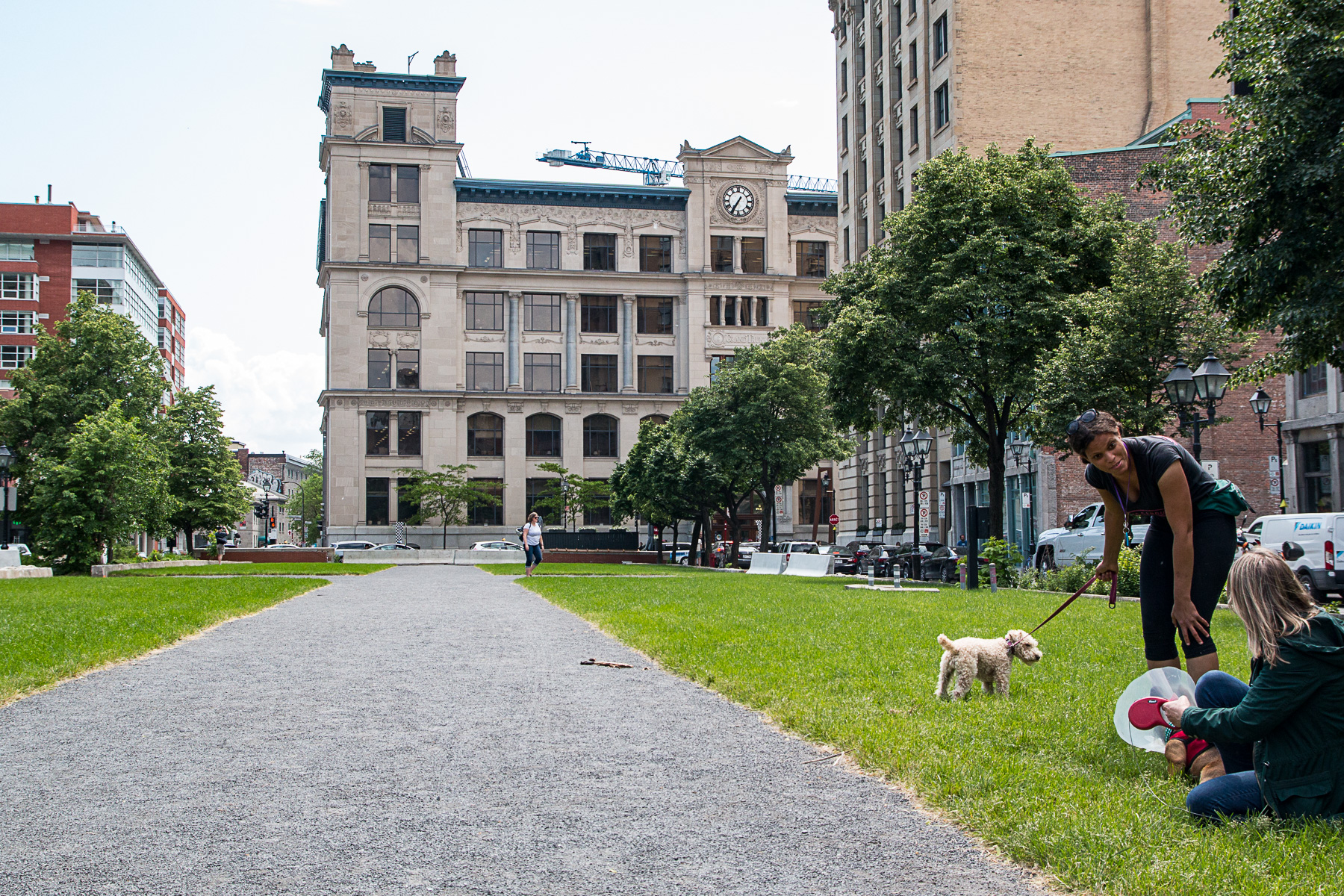 La Place d'Youville et le musée Pointe-à-Callière